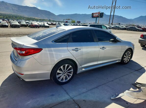 5NPE34AF5HH456887 2017 HYUNDAI SONATA Silver Tył prawy
