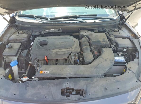 5NPE34AF5HH479246 2017 HYUNDAI SONATA Brown უკანა სალონის ხედი