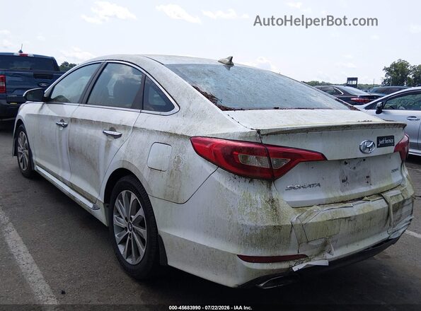 5NPE34AF5HH479358 2017 HYUNDAI SONATA White უკანა მარცხენა