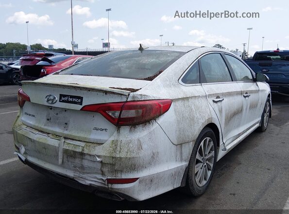 5NPE34AF5HH479358 2017 HYUNDAI SONATA White უკანა მარჯვენა