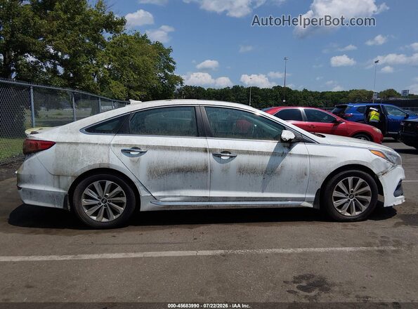 5NPE34AF5HH479358 2017 HYUNDAI SONATA White 