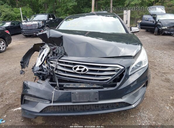 5NPE34AF5HH567195 2017 HYUNDAI SONATA Black Instrument cluster view