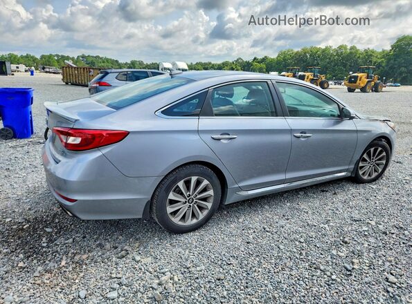 5NPE34AF5HH567987 2017 HYUNDAI SONATA Серебряный Задняя правая четверть