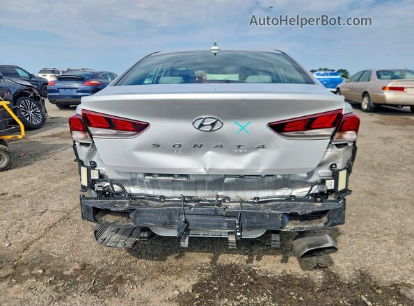 5NPE34AF5JH610150 2018 HYUNDAI SONATA Silver Vista trasera