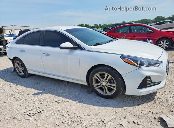 5NPE34AF5JH638739 2018 HYUNDAI SONATA White Առջևի աջ