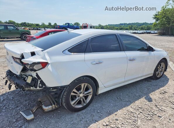 5NPE34AF5JH638739 2018 HYUNDAI SONATA White Հետևի աջ