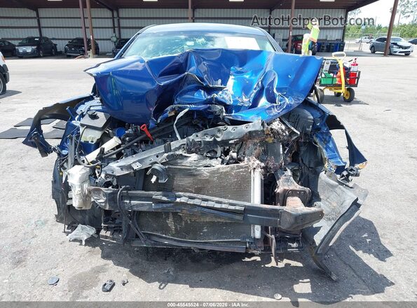 5NPE34AF5JH645898 2018 HYUNDAI SONATA Blue Vista frontal