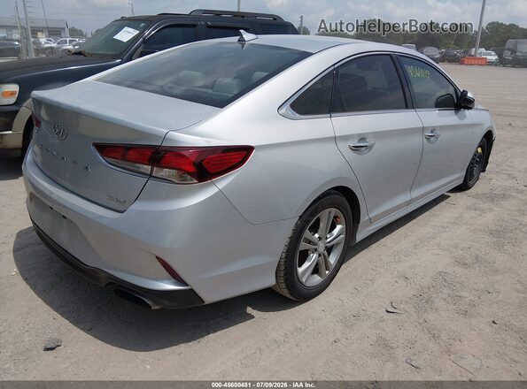 5NPE34AF5JH662667 2018 HYUNDAI SONATA Silver Tył prawy