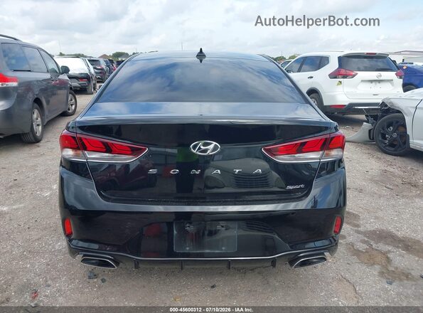 5NPE34AF5JH667576 2018 HYUNDAI SONATA Черный 