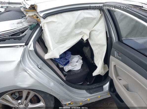 5NPE34AF5JH669571 2018 HYUNDAI SONATA Silver VIN sticker view