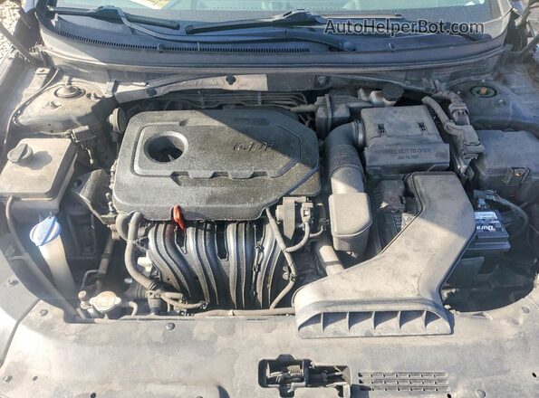 5NPE34AF5JH686290 2018 HYUNDAI SONATA Black უკანა სალონის ხედი