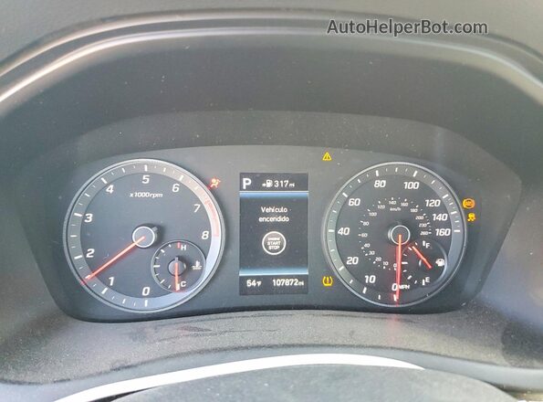 5NPE34AF5JH687441 2018 HYUNDAI SONATA Gray ხელსაწყოთა პანელის ხედი