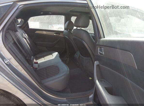 5NPE34AF5JH694924 2018 HYUNDAI SONATA Gray VIN კოდის სტიკერის ხედი