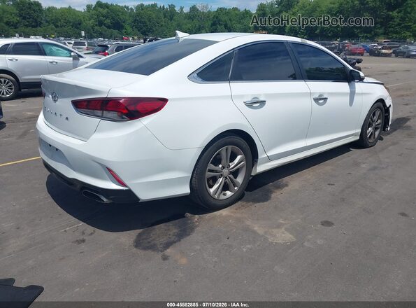 5NPE34AF5JH712290 2018 HYUNDAI SONATA White Задня права чверть