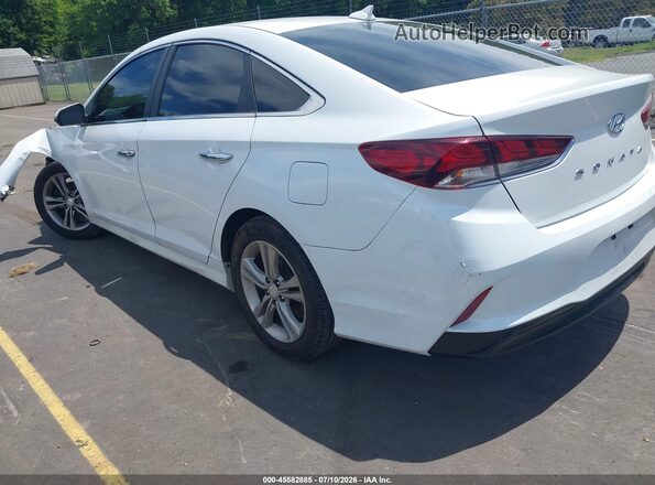 5NPE34AF5JH712290 2018 HYUNDAI SONATA White Задня ліва чверть