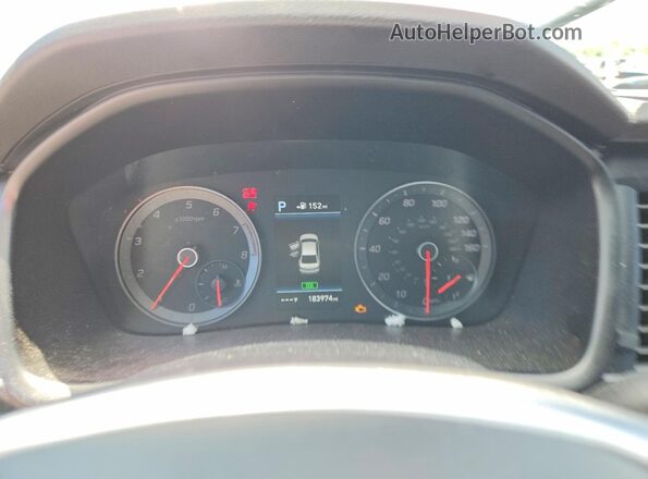 5NPE34AF5JH713701 2018 HYUNDAI SONATA Gray Vista del cuadro de instrumentos