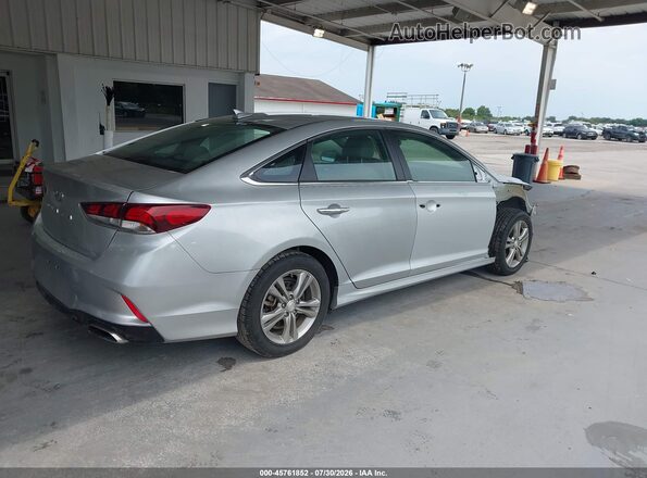 5NPE34AF5JH714380 2018 HYUNDAI SONATA Серебряный Задняя правая четверть