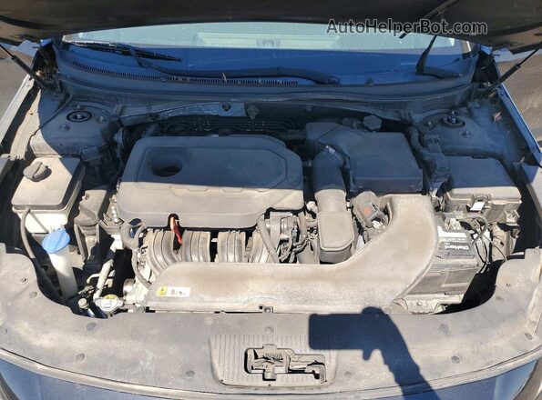 5NPE34AF6GH283072 2016 HYUNDAI SONATA Black Widok wnętrza z tyłu