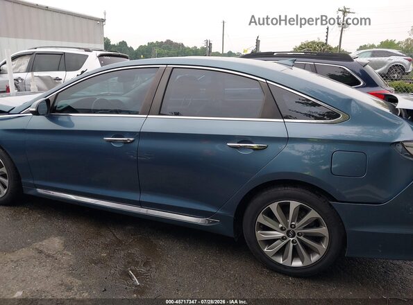5NPE34AF6GH309928 2016 HYUNDAI SONATA Blue Widok wnętrza 360 stopni