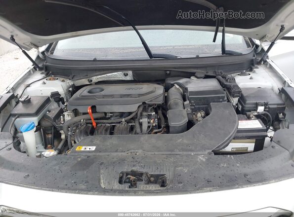 5NPE34AF6GH327684 2016 HYUNDAI SONATA Silver Widok z tyłu