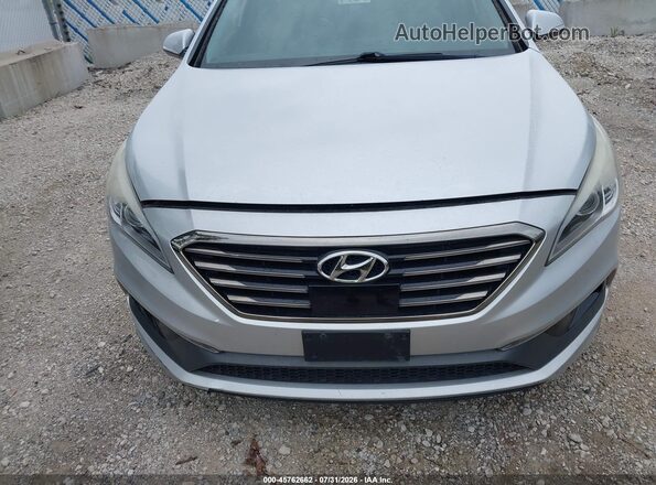 5NPE34AF6GH327684 2016 HYUNDAI SONATA Silver Widok zestawu wskaźników