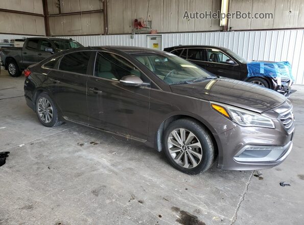 5NPE34AF6GH328866 2016 HYUNDAI SONATA Gray 