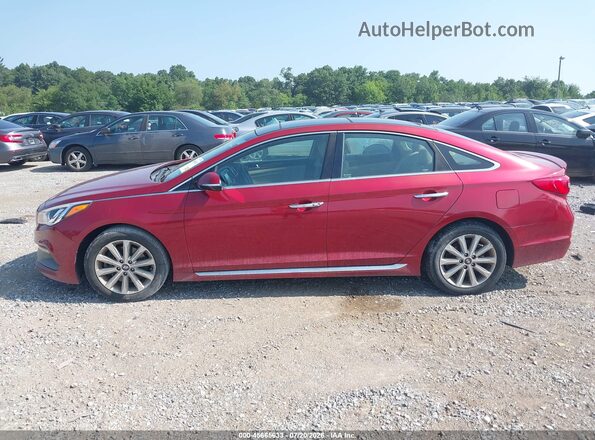 5NPE34AF6GH339351 2016 HYUNDAI SONATA Red 360 interior view