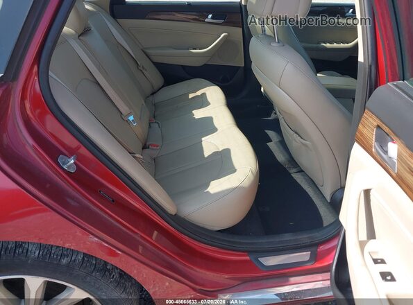 5NPE34AF6GH339351 2016 HYUNDAI SONATA Red VIN sticker view