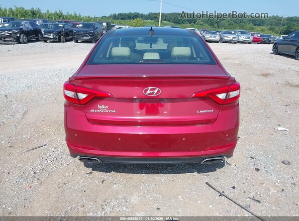 5NPE34AF6GH339351 2016 HYUNDAI SONATA Red 