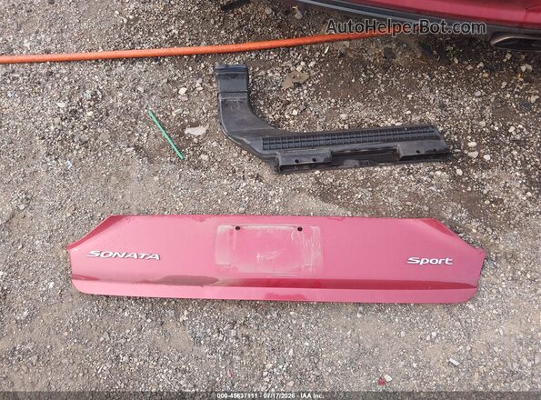 5NPE34AF6GH359115 2016 HYUNDAI SONATA Red Vista del cuadro de instrumentos