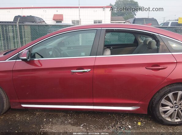 5NPE34AF6GH359115 2016 HYUNDAI SONATA Red 