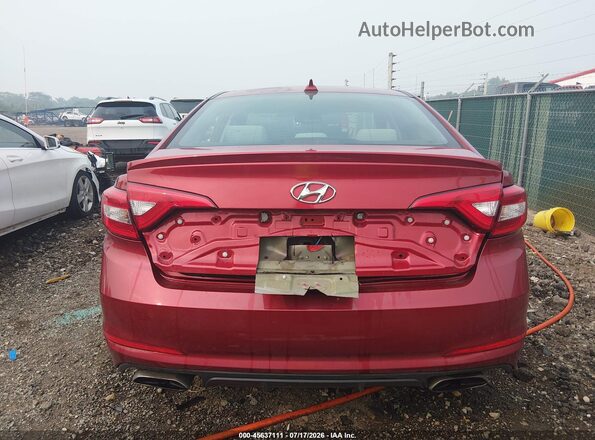 5NPE34AF6GH359115 2016 HYUNDAI SONATA Red 