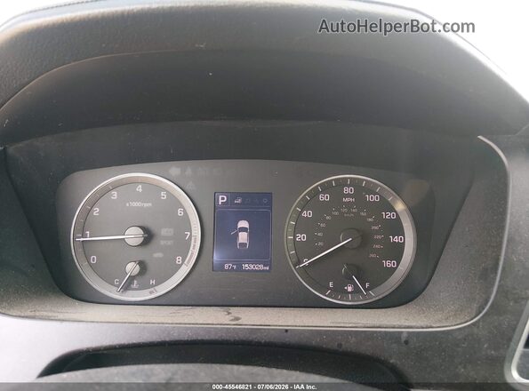 5NPE34AF6GH362208 2016 HYUNDAI SONATA Black Vista de los asientos traseros