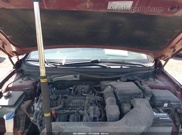 5NPE34AF6GH371765 2016 HYUNDAI SONATA Red Vista trasera