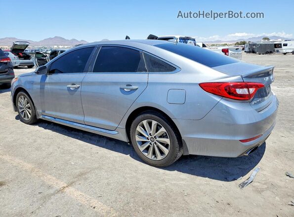 5NPE34AF6GH410080 2016 HYUNDAI SONATA Silver უკანა მარცხენა