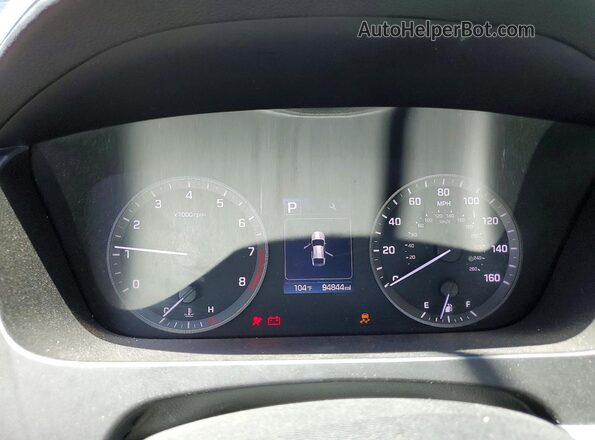 5NPE34AF6GH410080 2016 HYUNDAI SONATA Silver ხელსაწყოთა პანელის ხედი