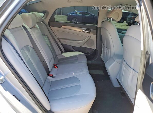 5NPE34AF6GH410080 2016 HYUNDAI SONATA Silver უკანა სავარძლების ხედი