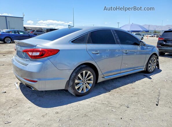 5NPE34AF6GH410080 2016 HYUNDAI SONATA Silver უკანა მარჯვენა