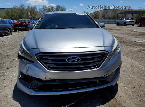 5NPE34AF6GH410080 2016 HYUNDAI SONATA Silver წინა ხედი