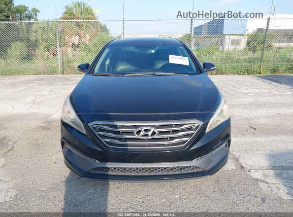 5NPE34AF6GH412721 2016 HYUNDAI SONATA Black Instrument cluster view