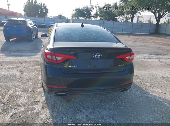 5NPE34AF6GH412721 2016 HYUNDAI SONATA Black 