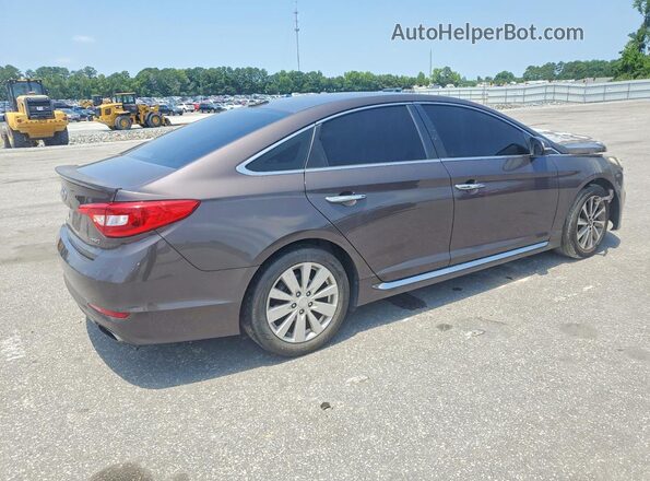5NPE34AF6GH422696 2016 HYUNDAI SONATA Серый Задняя правая четверть