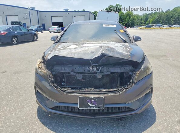 5NPE34AF6GH422696 2016 HYUNDAI SONATA Серый Вид спереди