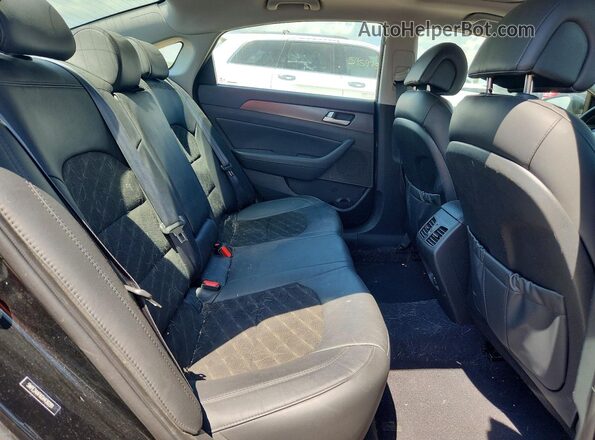 5NPE34AF6GH430281 2016 HYUNDAI SONATA Черный Вид задних сидений