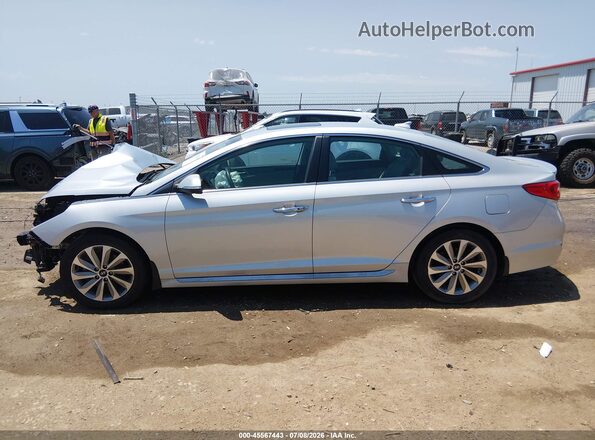 5NPE34AF6HH477487 2017 HYUNDAI SONATA Silver 