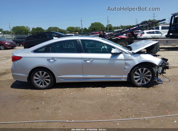 5NPE34AF6HH477487 2017 HYUNDAI SONATA Silver Панорамний вид салону 360°