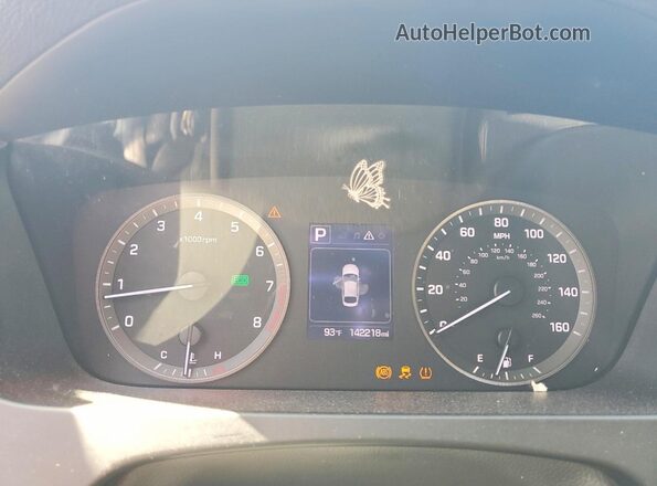 5NPE34AF6HH485511 2017 HYUNDAI SONATA Blue Սարքավորումների վահանակի տեսք