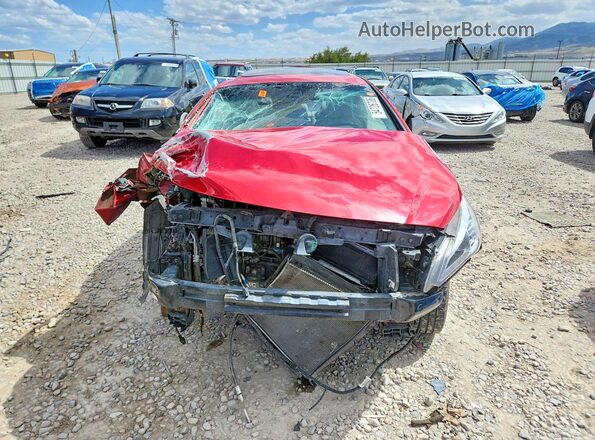 5NPE34AF6HH487792 2017 HYUNDAI SONATA Red Front view