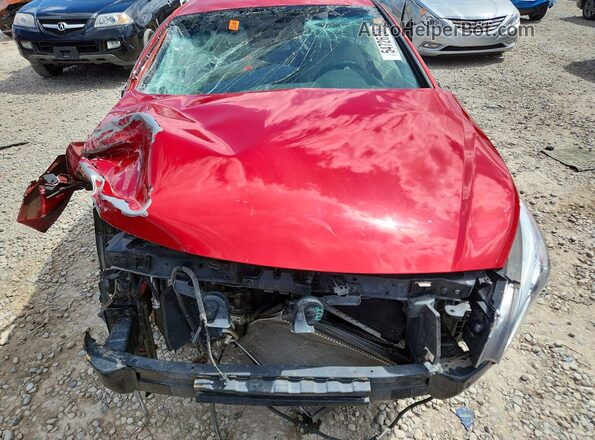 5NPE34AF6HH487792 2017 HYUNDAI SONATA Red Rear interior view