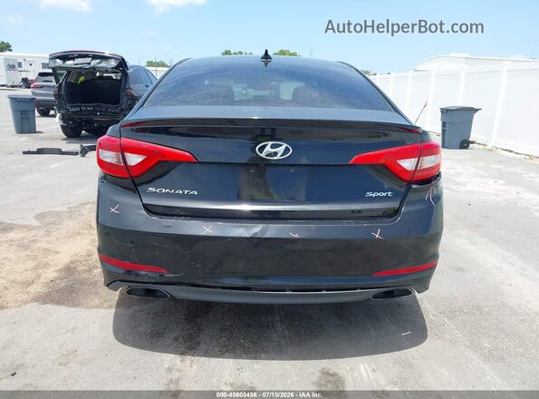 5NPE34AF6HH508785 2017 HYUNDAI SONATA Black 